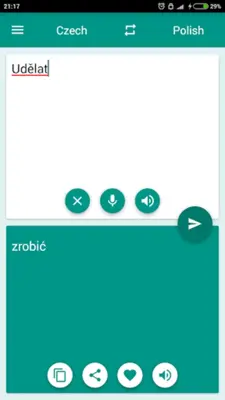 Czech-Polish Translator android App screenshot 0